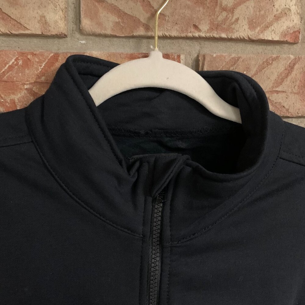 Bulwark Protection Men's Black Large Regular Flame Resistant FR Full Zip Jacket - Picture 4 of 16